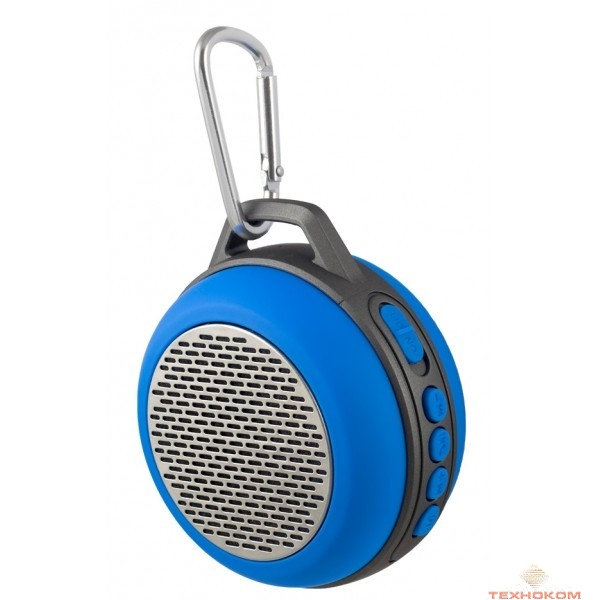 Perfeo Bluetooth-колонка PF-BT-SOLO-BL "SOLO" FM, MP3 microSD, AUX, мощность 5Вт, 600mAh, синя