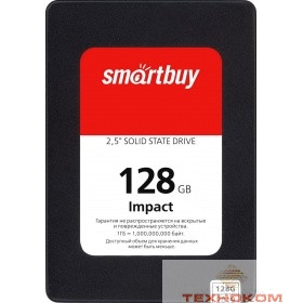 Smartbuy SSD 128Gb Impact SBSSD-128GT-PH12-25S3 {SATA3.0, 7mm}
