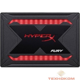 Kingston SSD 960GB HyperX Fury RGB SHFR200/960G {SATA3.0}