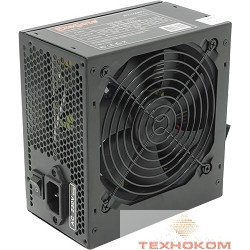 Exegate EX221641RUS Блок питания 500W ATX-500PPX RTL, black, active PFC, 12cm, 20+4pin/4pin/PCI-E/4*IDE/5*SATA