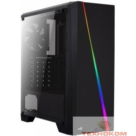 MidiTower Aerocool Cylon Black без Б/П  ATX, (PGS-V) [968842]