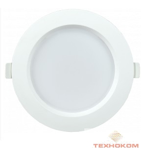 Iek LDVO0-1701-09-4000-K01 Светильник LED ДВО 1701 белый круг 9Вт 4000K IP40 {пластик. корпус, диам 126 мм}