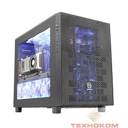Case Tt Core X2  [CA-1D7-00C1WN-00] mATX Cube/ win/ black/ USB 3.0/ no PSU