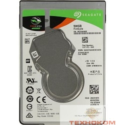 500Gb Seagate FireCuda SSHD (ST500LX025) {SATA 6.0Gb/s, 5400 rpm, 128mb}