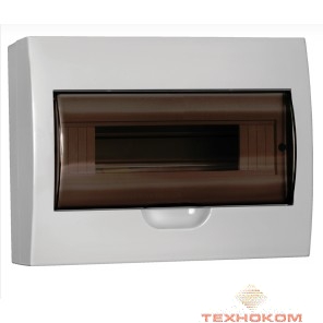 IEK MKP12-N-12-40-10-L  Бокс ЩРН-П-12 модулей навесной пластик IP41 LIGHT IEK