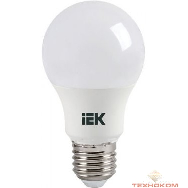 Iek LLE-A60-7-230-30-E27 Лампа светодиодная ECO A60 шар 7Вт 230В 3000К E27 IEK