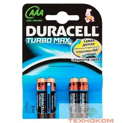DURACELL LR03-4BL TURBO (MX2400) AAA (4 шт. в уп-ке)