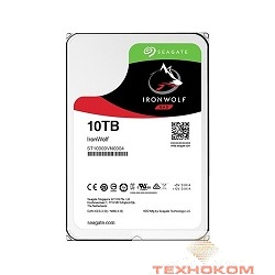 10TB Seagate Ironwolf (ST10000VN0004) {SATA 6.0Gb/s, 7200 rpm, 256mb buffer, 3.5",для NAS}