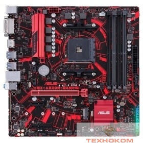 ASUS EX-A320M-GAMING [90MB0VG0-M0EAYM] { PCI-E DVI+HDMI GbLAN SATA MicroATX 4DDR4}