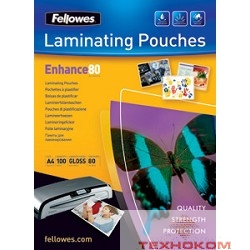 Fellowes Пленки для ламинирования FS-53060 154*216мм 80мкм 100шт