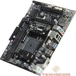 Gigabyte GA-F2A68HM-S1 (V1.1) RTL {SocketFM2+ < AMD A68H > PCI-E Dsub GbLAN SATA RAID MicroATX 2DDR-III}