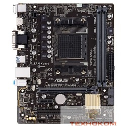 ASUS A68HM-PLUS RTL [SFM2+, AMD A68, DDR3, PCI-E, USB 3.0, COM, D-SUB, DVI, HDMI, mATX]