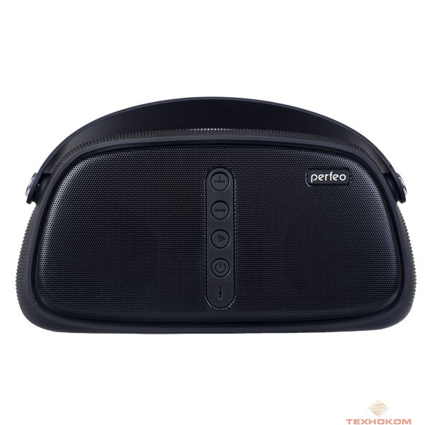 Perfeo Bluetooth-колонка "OWL" FM, MP3 microSD, USB, AUX, мощность 12Вт, 4000mAh, черная