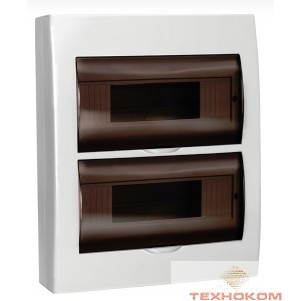 IEK MKP12-N-24-40-10-L  Бокс ЩРН-П-24 модуля навесной пластик IP41 LIGHT IEK