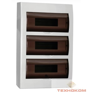 IEK MKP12-N-36-40-05-L  Бокс ЩРН-П-36 модулей навесной пластик IP41 LIGHT IEK