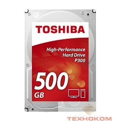 500Gb Toshiba (HDWD105UZSVA) P300 {SATA 3, 7200 rpm, 64Mb buffer, 3.5"}