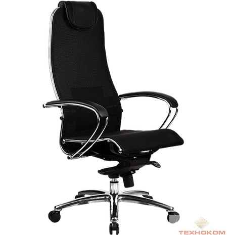 Кресло "Samurai S-1.02"  Черный плюс