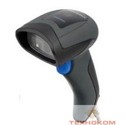 Datalogic QuickScan QD2430 [QD2430-BKK1S] черный {Сканер штрихкодов ручной, USB 2D имидж проводной подставка}