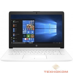 HP 14-ck0009ur [4KE33EA] white 14" {HD Cel N4000/4Gb/128Gb SSD/DOS}