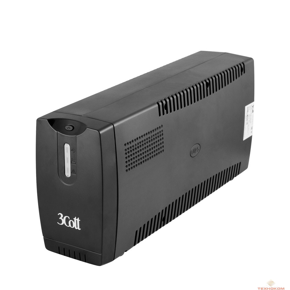 3Cott ИБП Office Line 3Cott-1200-OFC 1200VA/720W AVR,RJ11,RJ45 (6 IEC) {0502202}