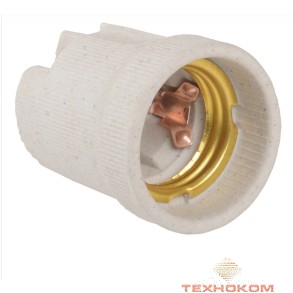 Iek EPC10-04-02-K01 Пкр27-04-К43 Патрон подвесной керамический, Е27, индивидуальный пакет, IEK