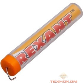 Rexant 09-3101 Припой с канифолью   10 гр.d=1.0 мм (Sn60 Pb40 Flux 2.2%)