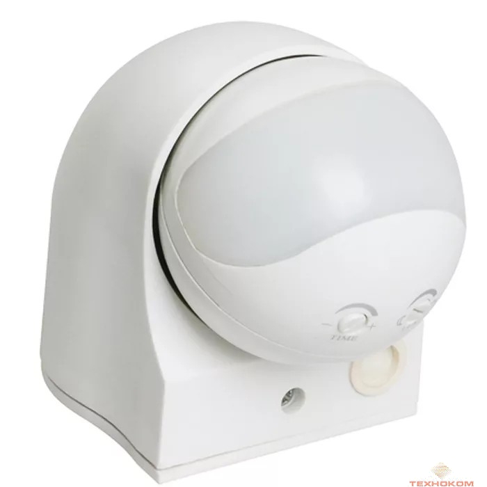 Iek LDD10-010-1100-001 Датчик движения ДД 010 белый, макс. нагрузка 1100Вт, угол обзора 180град., дальность 10м, IP44, ИЭК