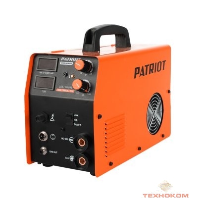 PATRIOT WMA 185AL MIG/MAG/MMA Полуавтомат сварочный инверторный [605301860] { MIG: 40-180А; сварочный ток в режиме MMA: 40-160А; ПВ }