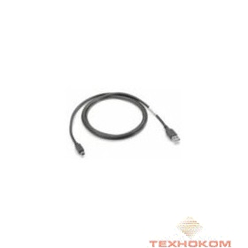 Zebra CBA-U25-S09ZAR Cable CABLE - SHIELDED USB: SERIES A CONNECTOR; 9FT (2.8M); STRAIGHT