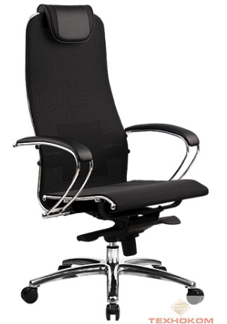 Кресло "Samurai S-1.03", Черный плюс [4665302683809]