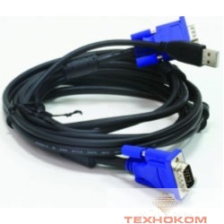 D-Link DKVM-CU  Кабель KVM длиной 1,8 м с разъемом USB