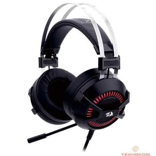 Defender Bio черный+красный, кабель 2 м Redragon [75077]