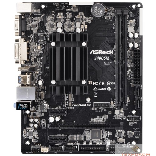 ASRock J4005M  RTL [90MXB6L0-A0UAYZ] { 2xDDR4 mATX AC`97 8ch(7.1) GbLAN+VGA+DVI+HDMI}