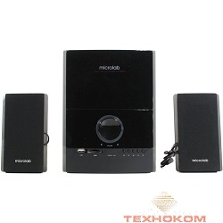 MICROLAB M500U/2.1 2 колонки+сабвуфер  40W  RMS USB, SD