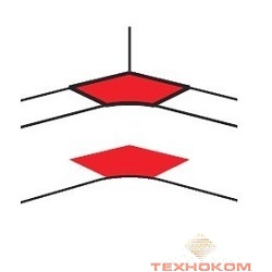 Legrand 010605 Угол внутренний, переменный от 80° до 100°, для кабель-канала 105х50мм- БЕЛЫЙ