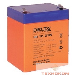 Delta HR 12-21W (5 А\ч, 12В) свинцово- кислотный  аккумулятор