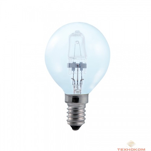 СТАРТ (4607175859332) Галогенная лампа. Теплый свет.  Колба - шарик.    ГЛН ДШ 42Вт Е14 --10/50 (В)