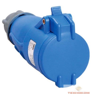Iek PSN21-016-3 Розетка переносная ССИ-213 16А-6ч/200-250В 2Р + РЕ IP44 MAGNUM ИЭК