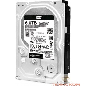 6TB WD Black (WD6003FZBX) {Serial ATA III, 7200 rpm, 256Mb buffer}