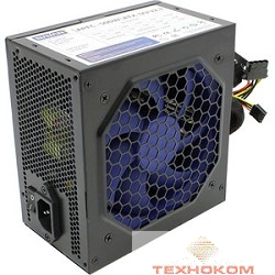 NAVAN APFC-550W 120мм blue fan, APFC, SCP, OVP,UVP, TC, DUAL EMI, черное покрытие, OEM