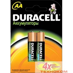 DURACELL HR6-2BL 2400mAh/2500mAh (2 шт. в уп-ке)