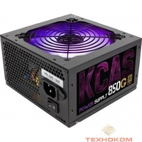Aerocool 850W RTL KCAS-850G RGB ATX V2.3(20/24+4/8+6/8pin, d140mm) ret 80+Gold