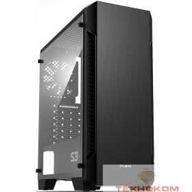 Zalman S3 черный без БП ATX 2x120mm 2xUSB2.0 1xUSB3.0 audio bott PSU