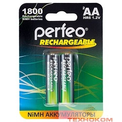 Perfeo AA1800mAh/2BL  (2шт. в уп-ке)