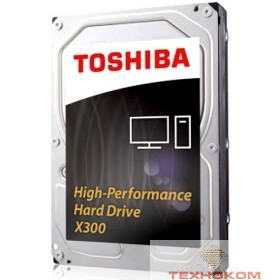 4TB Toshiba X300 (HDWE140EZSTA) {SATA 6.0Gb/s, 7200 rpm, 128Mb buffer, 3.5"}