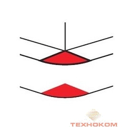 Legrand 010619 Угол внешний переменный от 60° до 120° - для кабель-каналов DLP 50х105 - белый