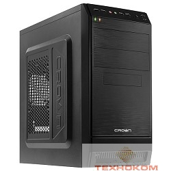 CROWN Корпус MiniTower CMC-402 black mATX (CM-PS450office)