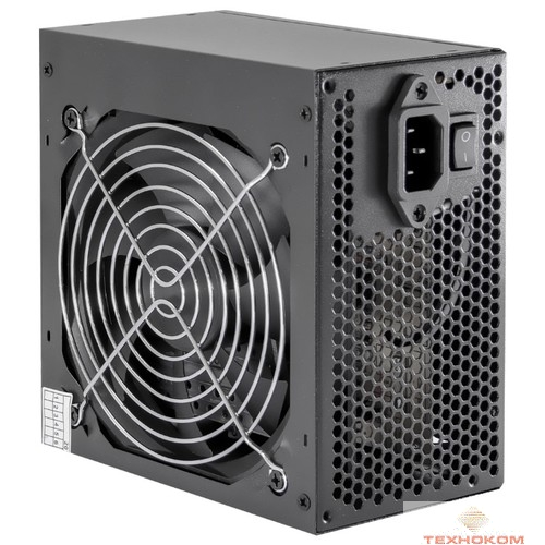 Б/питания SP QoRi 450W (450CG12) Black ATX, 12cm fan, 20+4pin +4Pin, 2*SATA, 1*FDD, 2*IDE RET