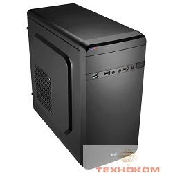 Mini Tower AeroCool Qs-180 черный w/o PSU mATX EN52919