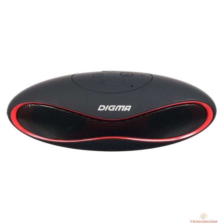 Digma S-10 черный 3W 1.0 BT (SP103B)